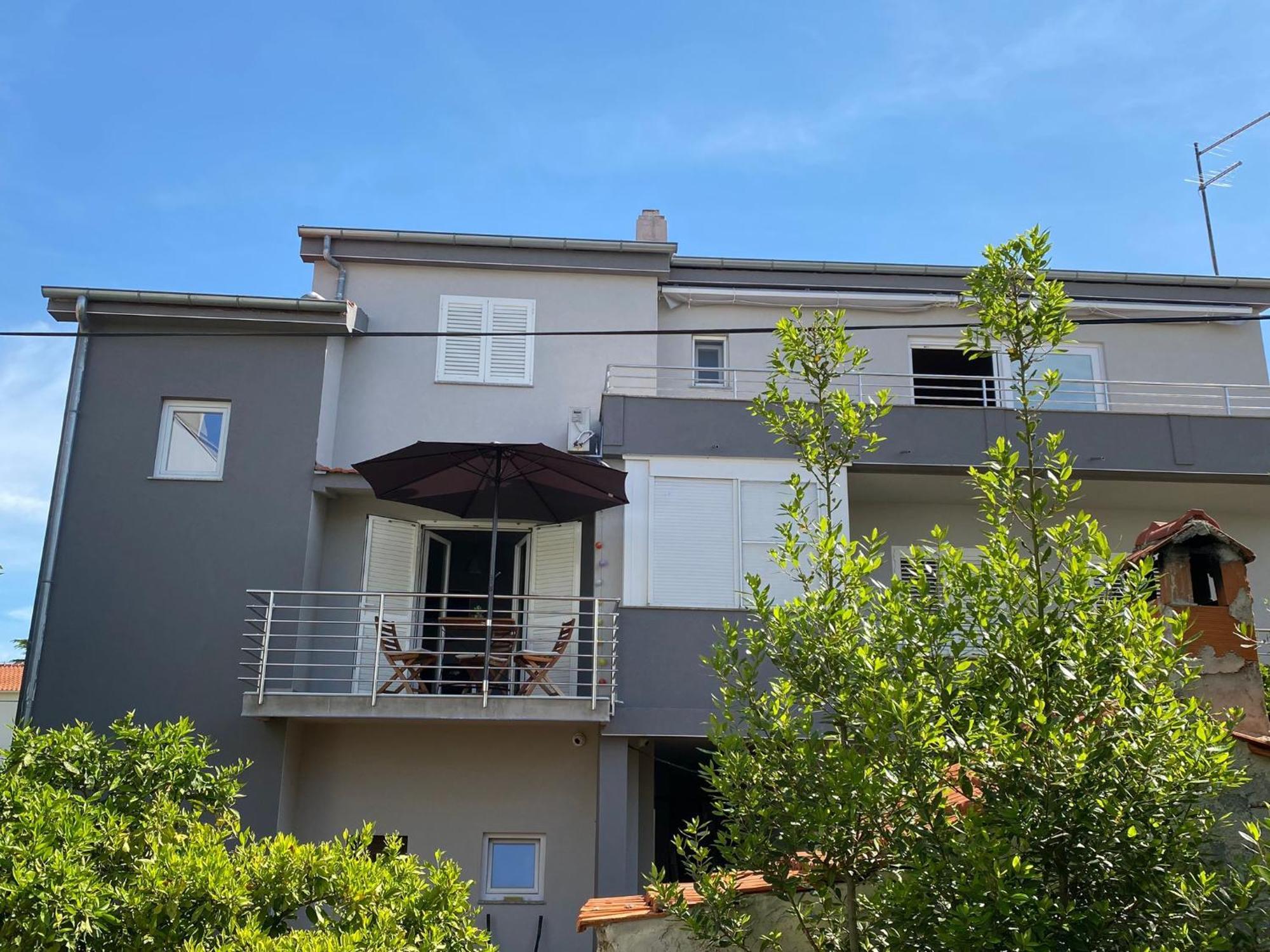 Apartman Punta Sole Zadar Exteriör bild