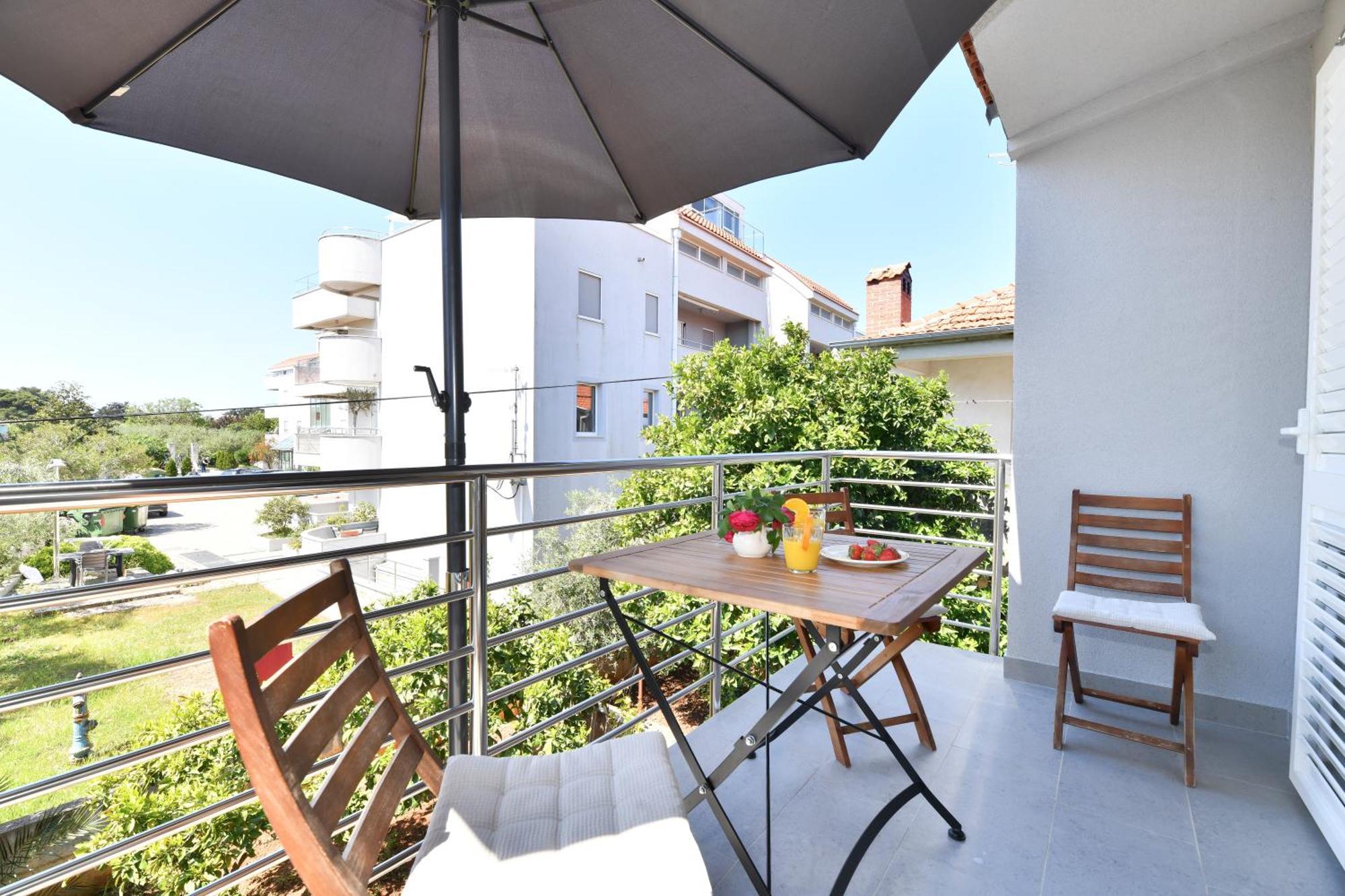Apartman Punta Sole Zadar Exteriör bild